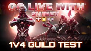 Prove Yourself & Show Your Gameplay 1 VS 4 GUILD TEST #freefire #youtube #live