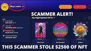 SCAMMED OUT OF $2500 OF FUNKO NFT FROM ATOMIC HUB!! BEWARE 5IL.Y.C.WAM