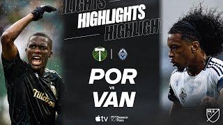 Portland Timbers vs. Vancouver Whitecaps FC | Full Match Highlights | Rivalry Opener!