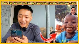 Quanglinhvlogs || Phản Ứng Của Lôi Con Khi Gặp Chú Quang Linh Qua Màn Hình Điện Thoại ???