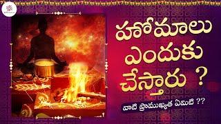 హోమాలు ఎందుకు చేస్తారు ? | వాటి ప్రాముఖ్యత ఏమిటి ? | Interesting Facts About Homalu | PMF Devotional