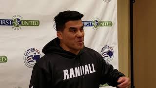 Randall wrestling coach David Quirino