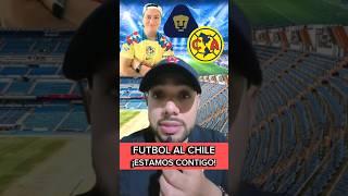 ¡AFICIONADO AGRED3 A YOUTUBER DE FUTBOL AL CHILE! #clubamerica #pumas #futbol #soccer #deportes