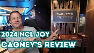 CAGNEY'S - NCL JOY 2024 Specialty Dining Review