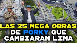 LAS 25 MEGA OBRAS DE LÓPEZ ALIAGA QUE CAMBIARÁN LIMA