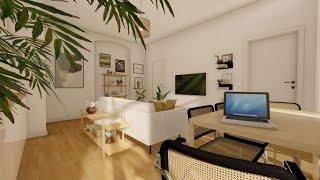 BERLIN'DE KİRALIK KONUT TASARIMI | A RENTAL APARTMENT DESIGN IN BERLIN