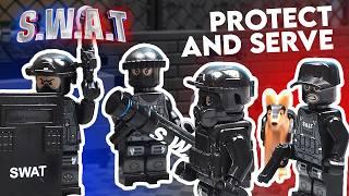 Lego SWAT: Protect and Serve - Stop Motion Animation | Brickslook #lego