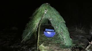 Is a spruce bough bushcraft shelter waterproof?????