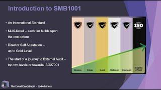 My Journey to SMB1001 Certification