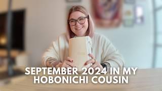 Hobonichi Cousin Flip Thru | September 2024