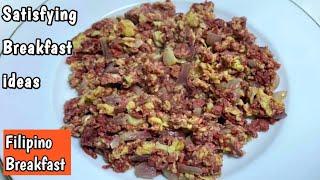 Satisfying Breakfast ideas!! / Filipino Breakfast! / Delicious!!