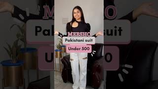 Pakistani suit | Meesho kurta set haul #youtubeshorts #meeshokurtasethaul #pakistanisuits #shorts