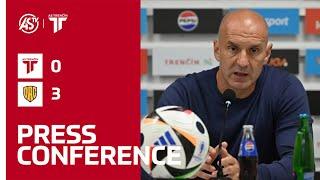 NIKÉ LIGA | Press conference | Ilija Stolica | AS Trenčín - FC DAC 1904 Dunajská Streda 0:3 (0:2)