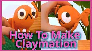 How to make Steve the fish stop motion claymation puppet Tutorial #stopmotion #animation #plasticine