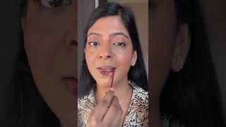 The perfect lipstick for winters on brown skin  #toofaced #brownlipstick #lipstickswatches