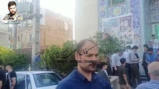 مراسم فاتحه قهرمان ملی کشور غازی اکمل امیر و ديگر شهدای حماسه سالنگ ولایت پروان در شهر تهران  ایران