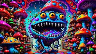 Psychedelic Monsters Party - Ai Generated Video Animation, Created by Artificial Intelligence