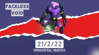 Faceless Void Safe Lane Carry POV Full Match - Intense Dota 2 Battle [ Watch and Learn ]