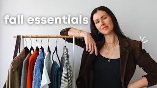 Fall Closet Essentials  10 basics to build your perfect capsule wardrobe