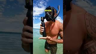 The Mini Refillable Scuba  #ocean #diving #fyp #scuba #diving #beach