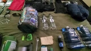 Tahoe Rim Trail Gear Layout