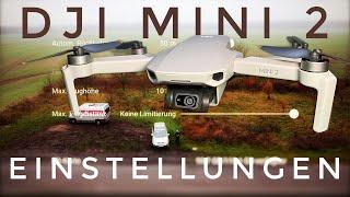 Dji Mini 2 Fliegen lernen alle Einstellungen Dji Fly App Dji Mavic Mini 2 Deutsch