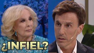 "¿FUISTE INFIEL?": Mirtha abrió el juego con García Moritán, quien culpó a terceros de su separación