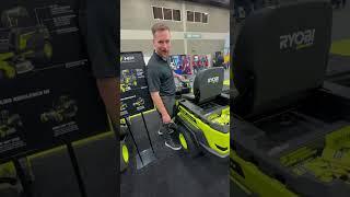 Ryobi 80V Battery Lawn tractor and 1000w inverter