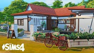 Hanok Cafe | Sims 4 Building | No CC