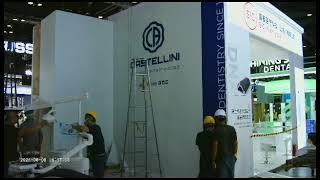 sino dental 2024 exhibition stand construction in beijing china