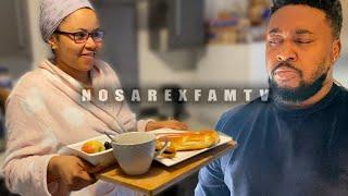 BREAKFAST IN BED (gone wrong): NOSA REX FAMILY TV