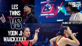 LES TWINS vs WAACKXXXY & YOON JI - FUSION CONCEPT 2022 - Semi Final - 1st Battle