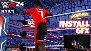 HOW TO INSTALL GFX AND TITANTRON IN WWE2K24 MODS - WWE2K25 MODS TUTORIAL