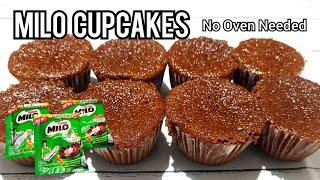 MILO CUPCAKES No Oven Needed | by Krystal Therese Channel