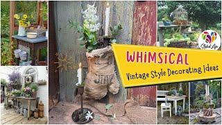 100+ Whimsical Vintage Style Decorating Ideas for your Garden | Rustic Garden Ideas | Must See!