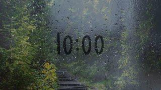 10 Minute timer with rain sounds