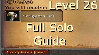 Classic WoW - Verigan's Fist Paladin Solo Guide