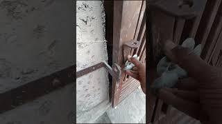 Sliding with folding gate #slidinggate #foldinggate #gate #fabrication