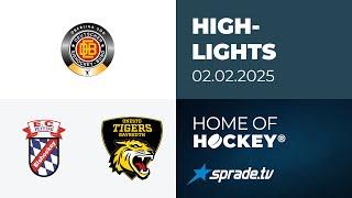 02.02.2025 - Highlights - EC Peiting vs. onesto Tigers Bayreuth