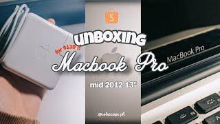 MacBook Pro mid 2012 13" in late 2024 - unboxing