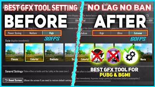 Best Gfx Tool Settings Pubg & Bgmi Full Settings Guide !!!