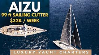 Aizu ️ Greece Sailing Charter ️ $32k/Week Vacation