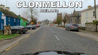 DRIVING through CLONMELLON VILLAGE in IRELAND  4K (60fps)