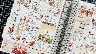 Plan with me Sadie's Stickers Breeze Kit | B6 Vertical Planner