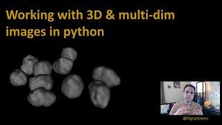 192 - Working with 3D and multi-dimensional images in python