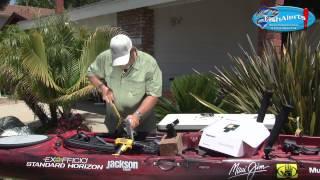 How to Install a Raymarine Fish Finder on Your Kayak: Part 3