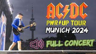 AC/DC - FULL CONCERT | München 09.06.2024 ("POWER UP"-Tour) - AUDIO REMASTERED HIGH QUALITY