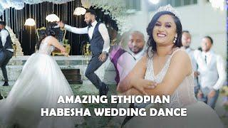 #Amazing Ethiopian habesha wedding entrance አዝናኝ የስርግ ላይ ጭፈራዎች 15