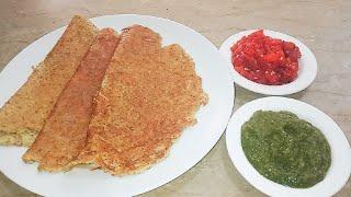 High Protein Chickpea Dosa Recipe | Crispy Kala Chana Dosa | lunchbox recipes