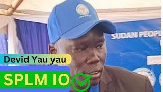 David Yau Yau made it today as SPLM-IO members and SPLM-IO Live with Hon.minister of water resources